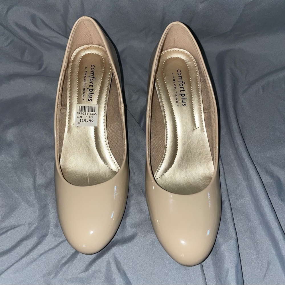 Comfort Plus Tan Heels